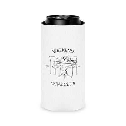 Weekend Wine Club Supper Edition — Can Cooler — Slim Can, front view