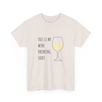My White Wine Drinking Shirt — Classic Tee