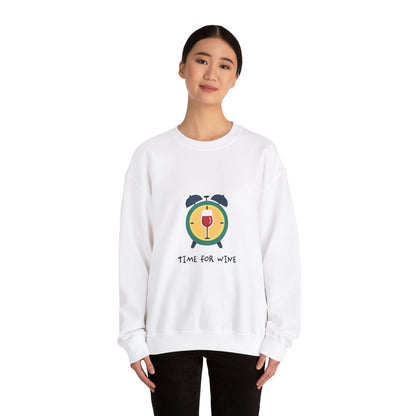 Time for Wine (Red Lovers) — Crewneck Sweatshirt