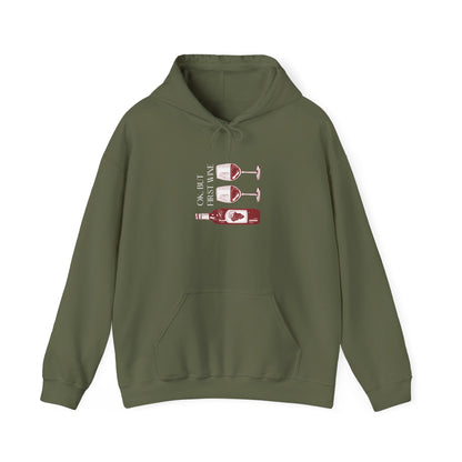 OK, But First Wine — Hoodie