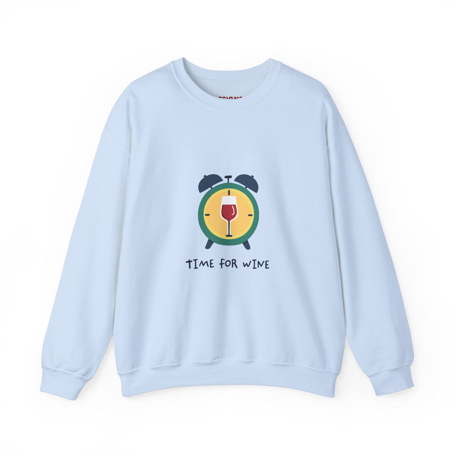 Time for Wine (Red Lovers) — Crewneck Sweatshirt