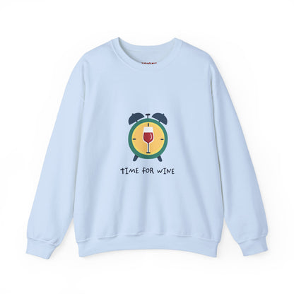 Time for Wine (Red Lovers) — Crewneck Sweatshirt