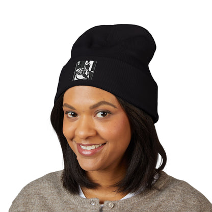 Abstract — Embroidered Beanie