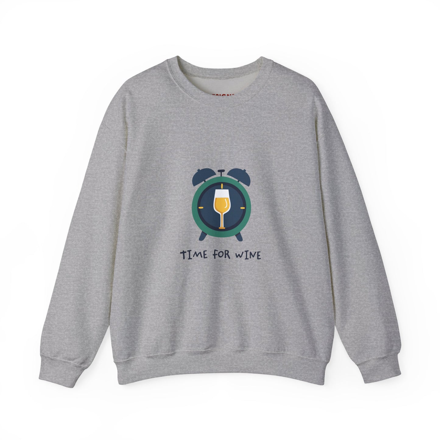 Time for Wine (White Lovers) — Crewneck Sweatshirt