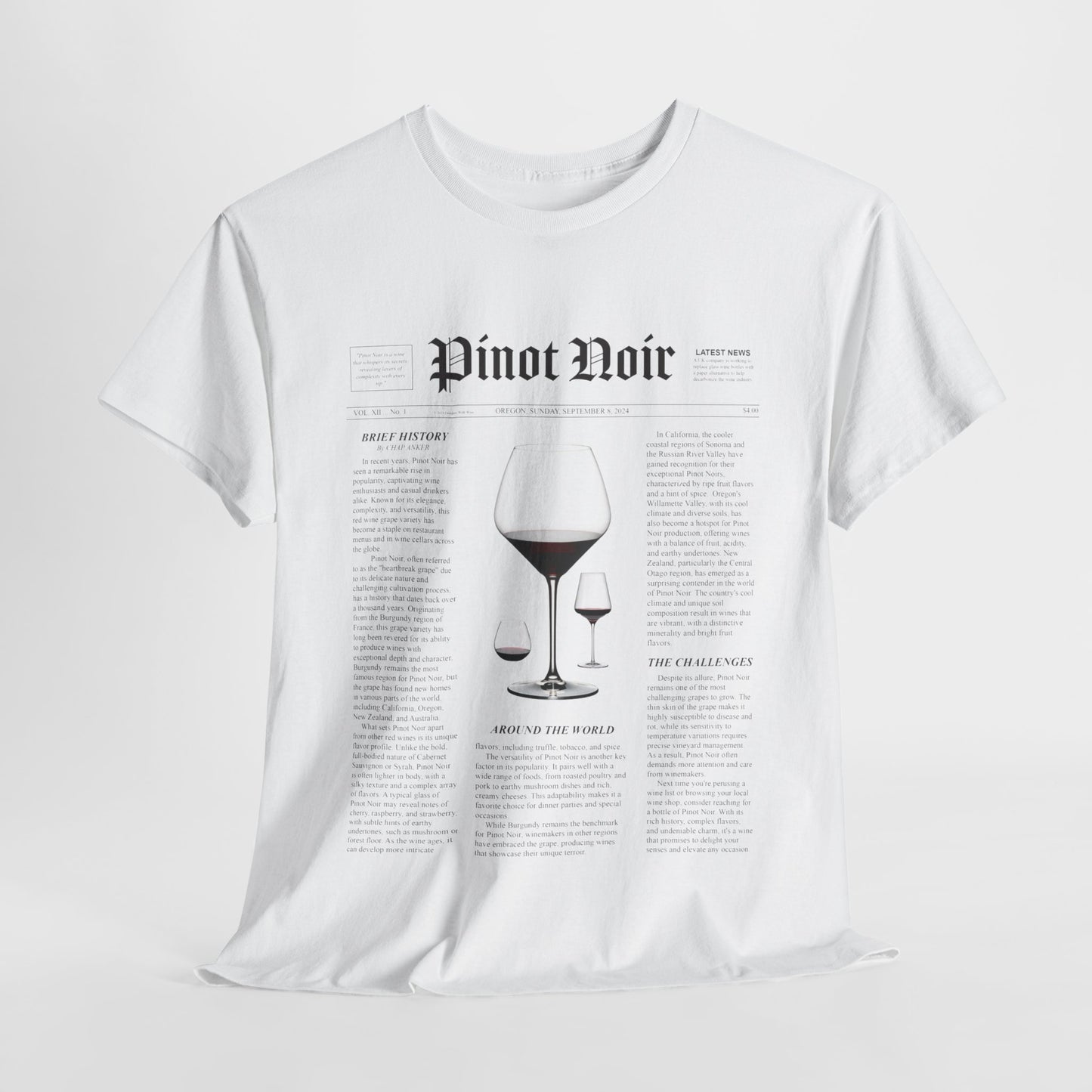 Pinot Noir News — Article Tee