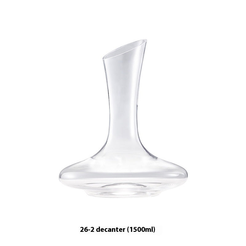 Handmade Crystal Glass Wine Decanter — European Classic Design