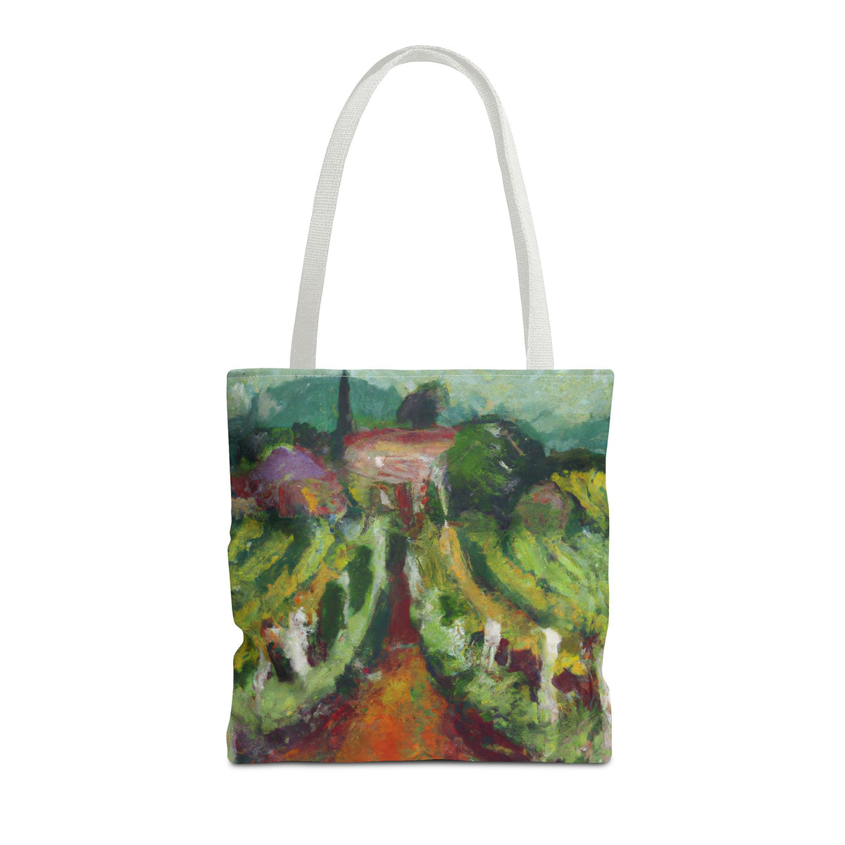 Impressionist Villa Vineyards — Canvas Tote