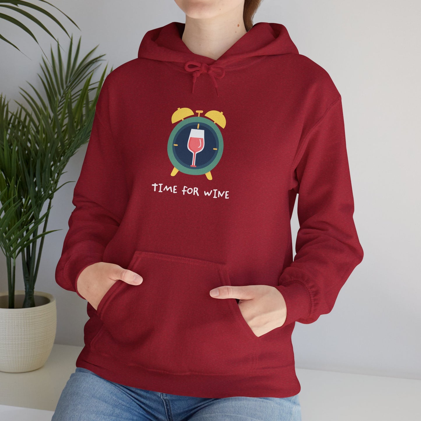 Time for Wine (Red Lovers) — Hoodie