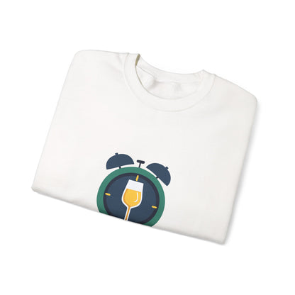 Time for Wine (White Lovers) — Crewneck Sweatshirt