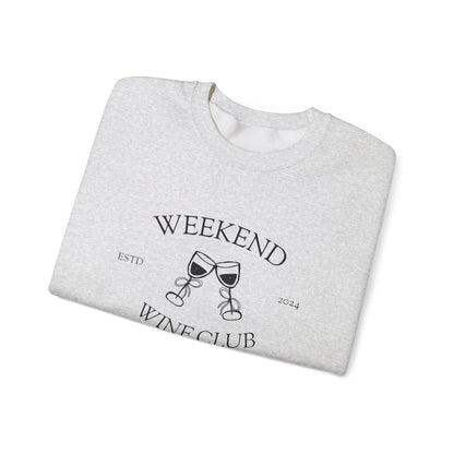 Weekend Wine Club — Crewneck Sweatshirt