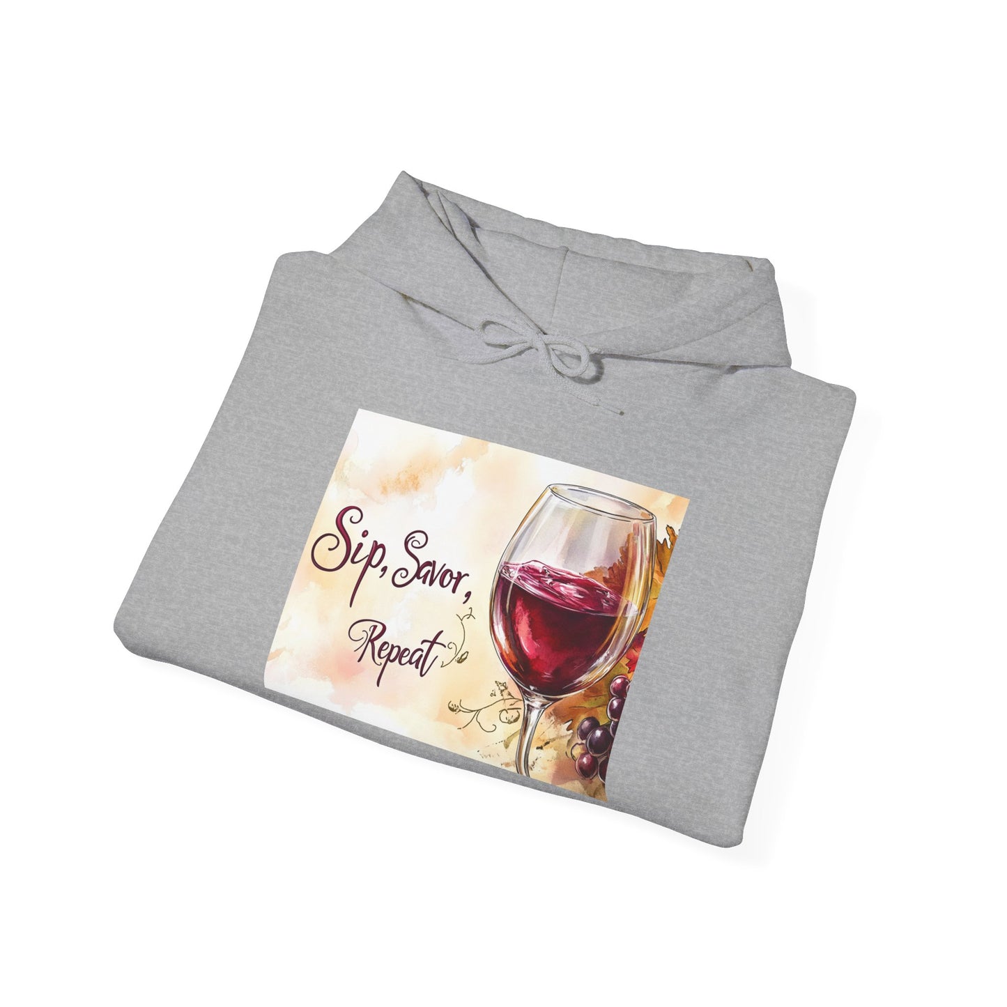 Sip Savor Repeat — Hoodie