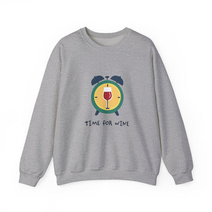 Time for Wine (Red Lovers) — Crewneck Sweatshirt