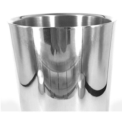 Double-Wall Insulated Stainless Steel Ice Bucket — Beer & Wine Cooler