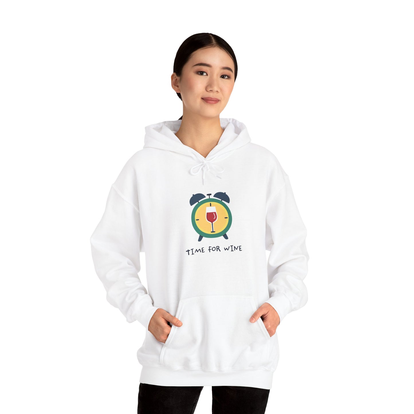 Time for Wine (Red Lovers) — Hoodie
