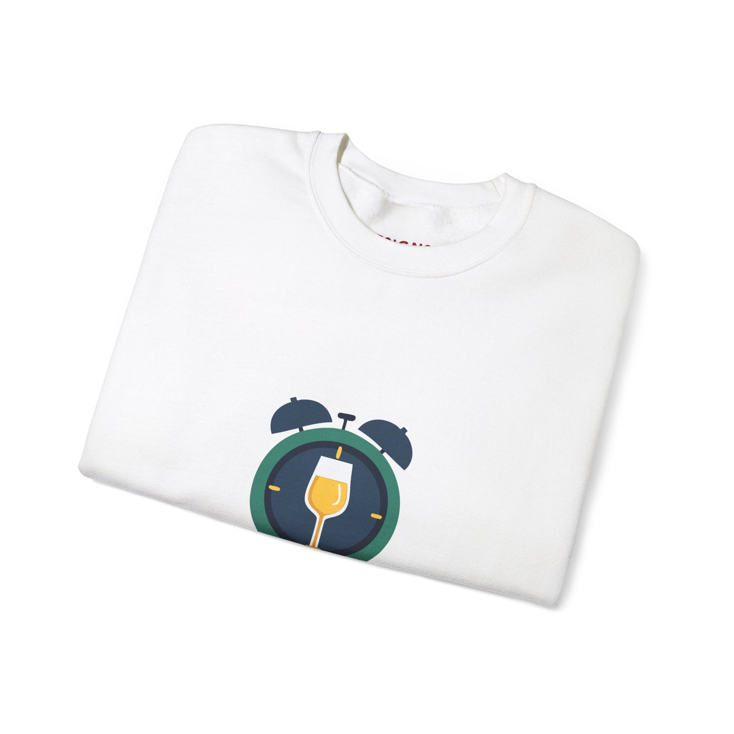 Time for Wine (White Lovers) — Crewneck Sweatshirt