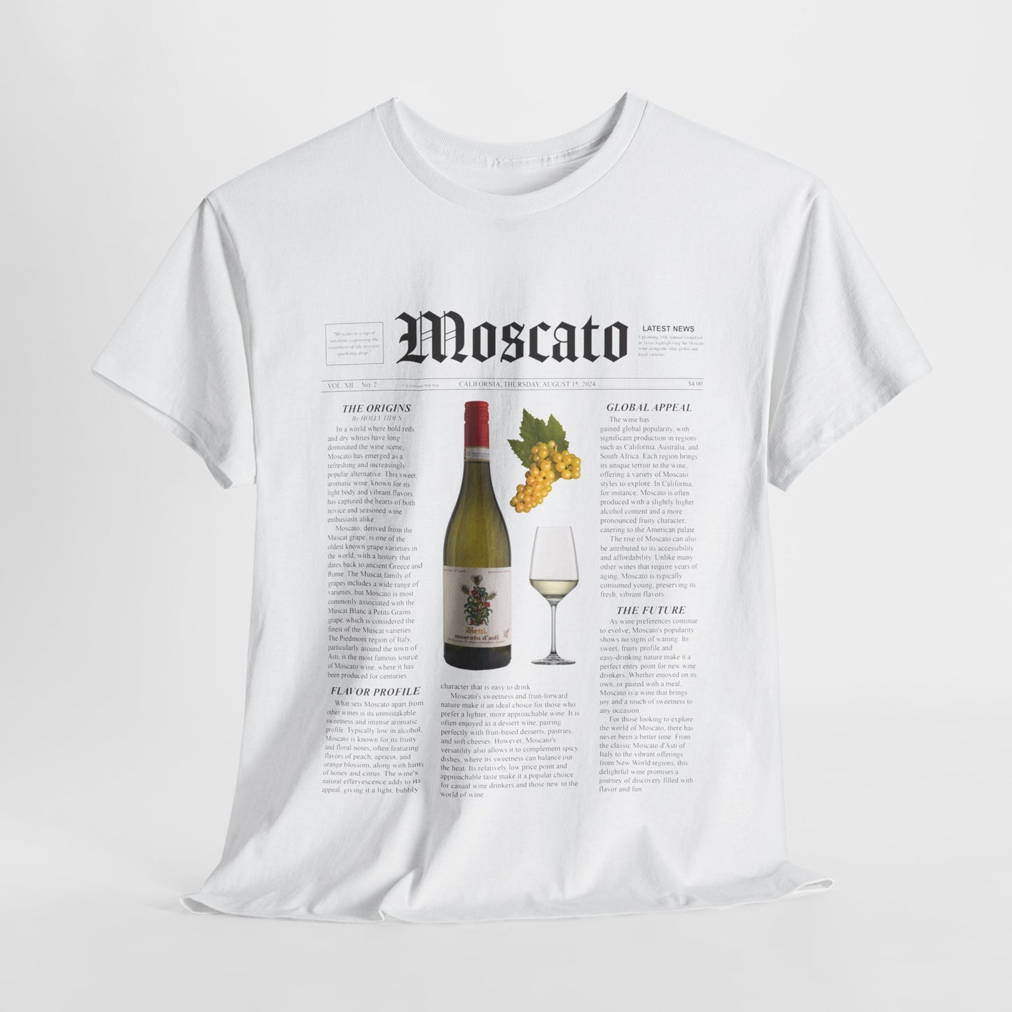 Moscato News — Article Tee