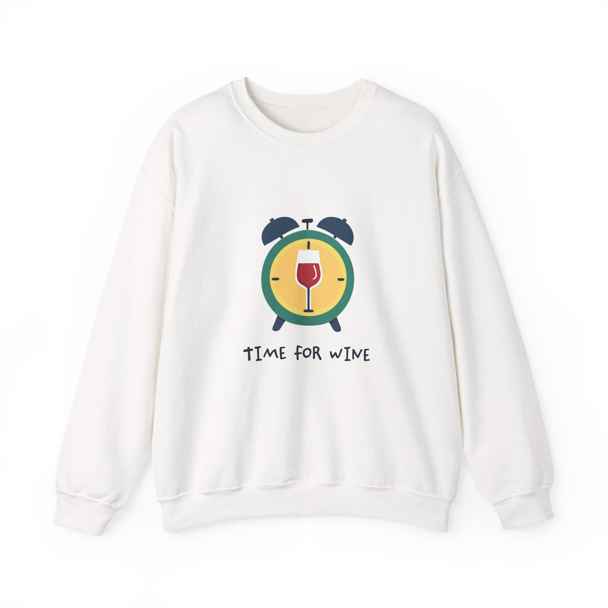 Time for Wine (Red Lovers) — Crewneck Sweatshirt
