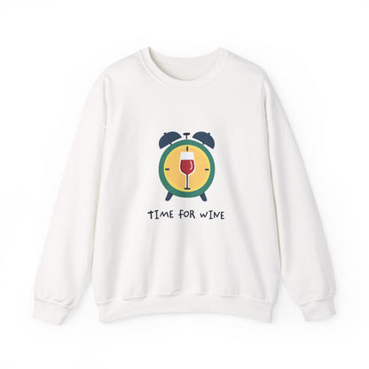 Time for Wine (Red Lovers) — Crewneck Sweatshirt