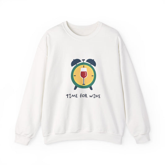 Time for Wine (Red Lovers) — Crewneck Sweatshirt