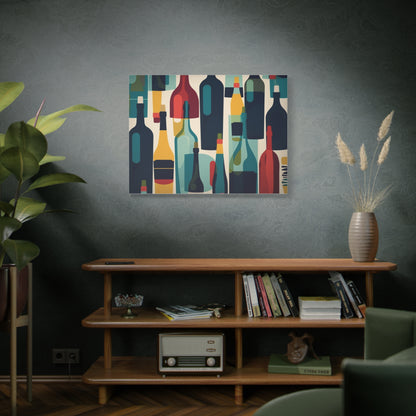 Bold Bottles — Canvas Wall Art