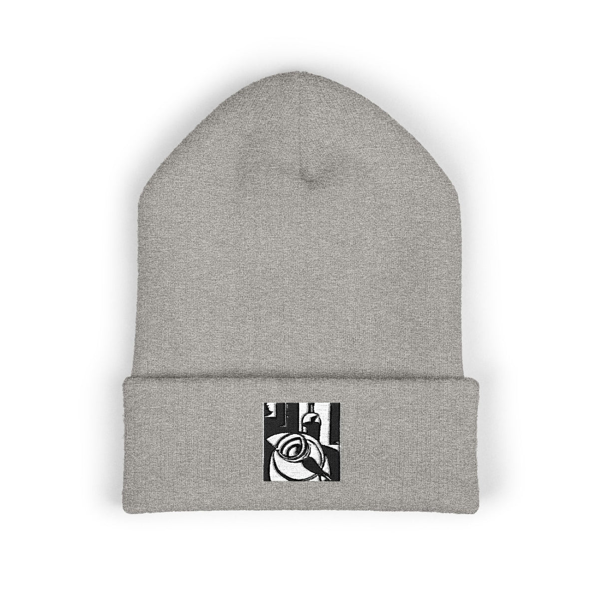 Abstract — Embroidered Beanie