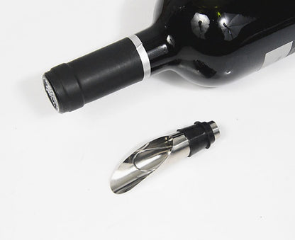 Stainless Steel Wine Pourer & Preservation Stopper