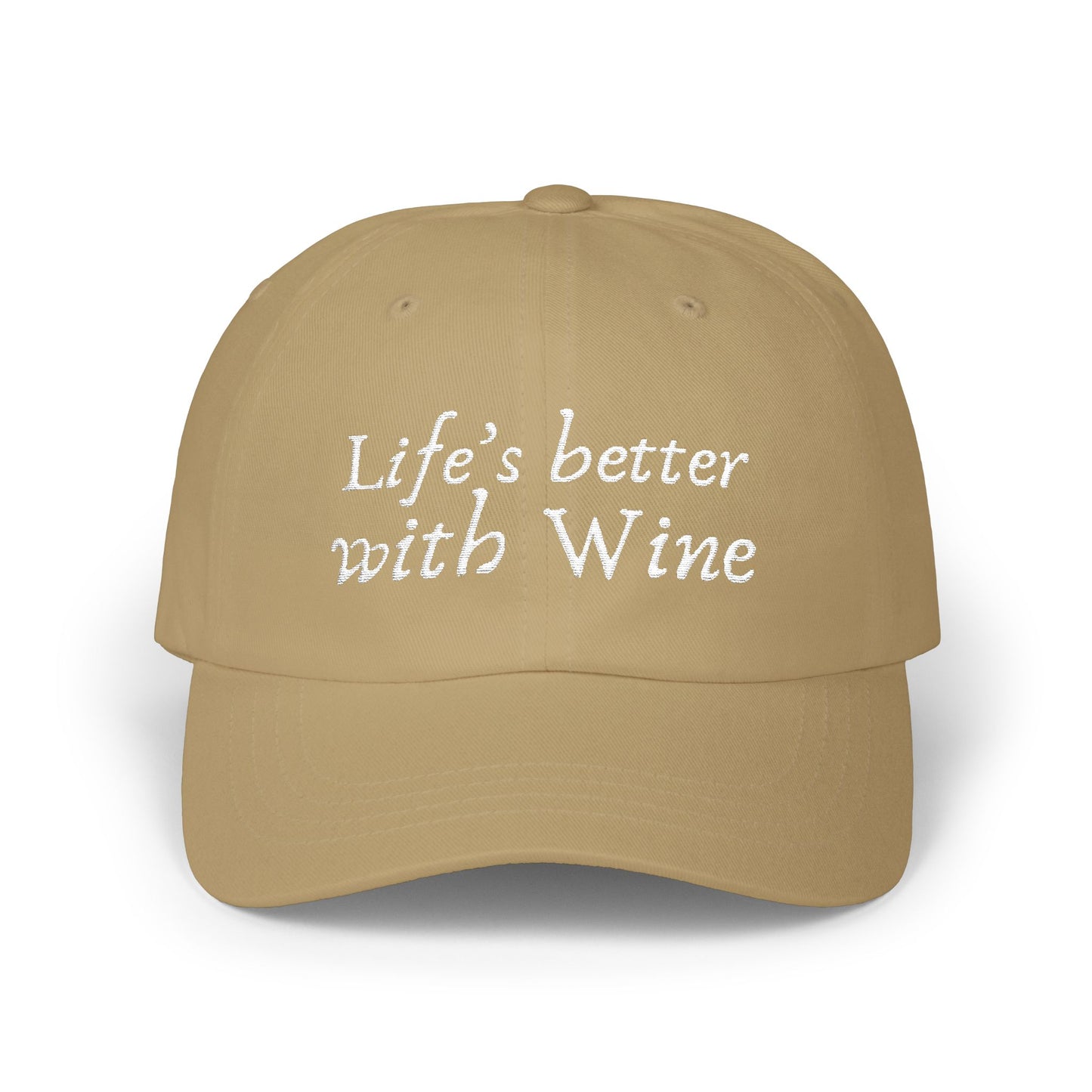 Life's Better with Wine — Classic Cap (Colors)