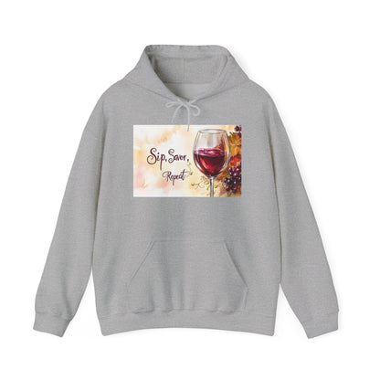 Sip Savor Repeat — Hoodie