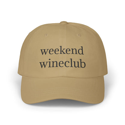 Weekend Wine Club — Classic Cap (Neutrals)
