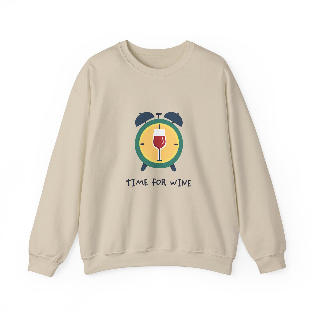 Time for Wine (Red Lovers) — Crewneck Sweatshirt