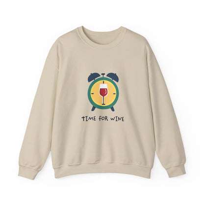 Time for Wine (Red Lovers) — Crewneck Sweatshirt