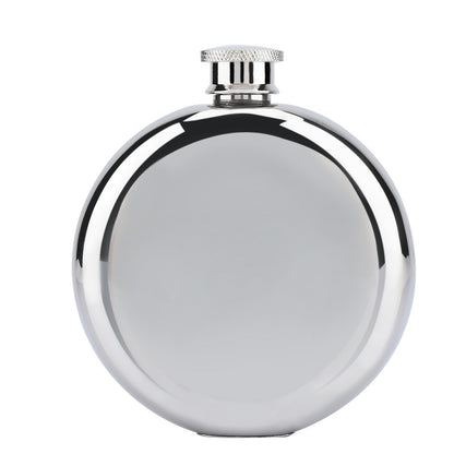 5oz Portable Stainless Steel Round Wine Flask