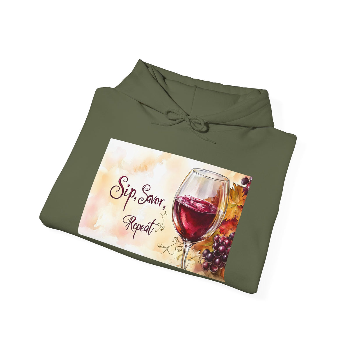 Sip Savor Repeat — Hoodie