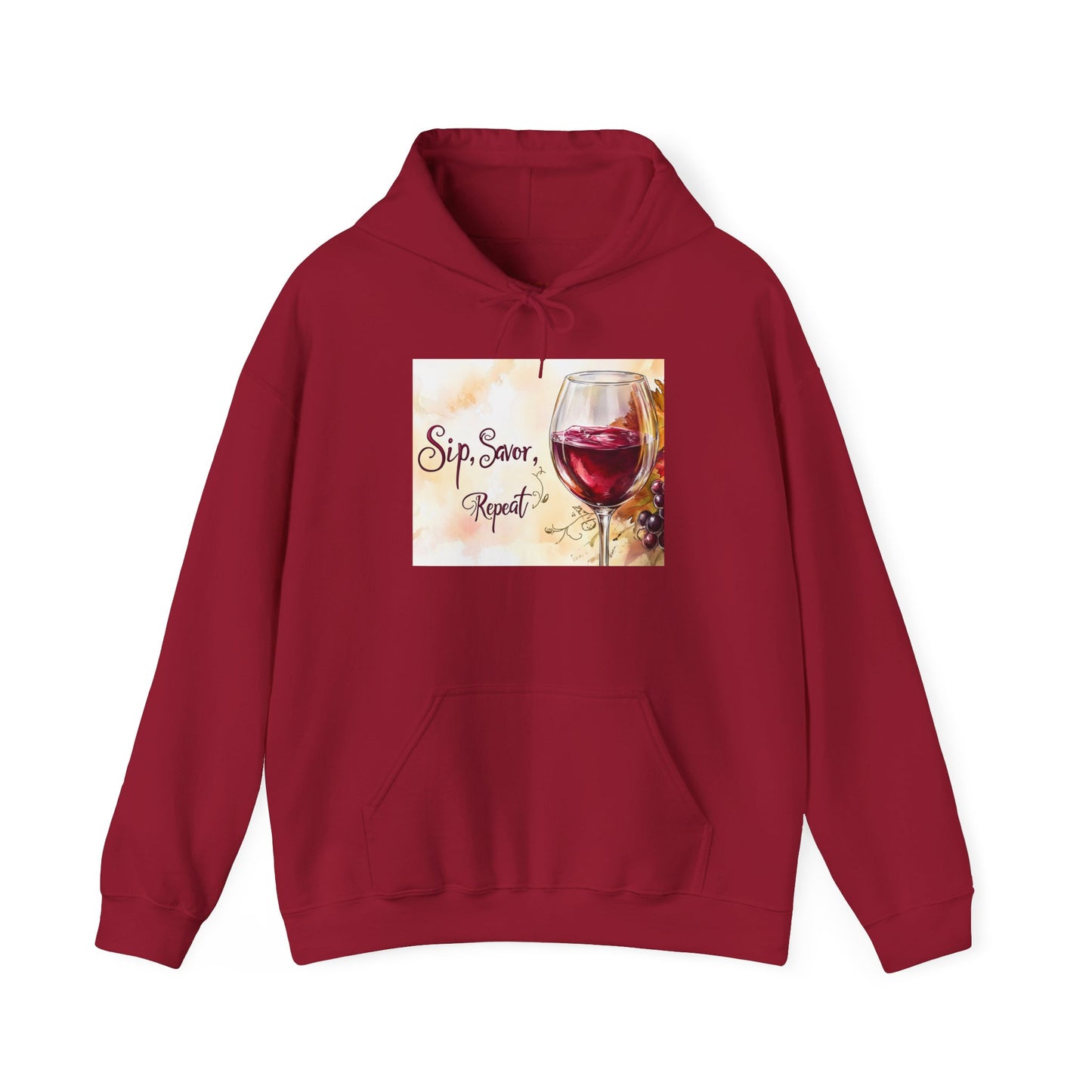 Sip Savor Repeat — Hoodie