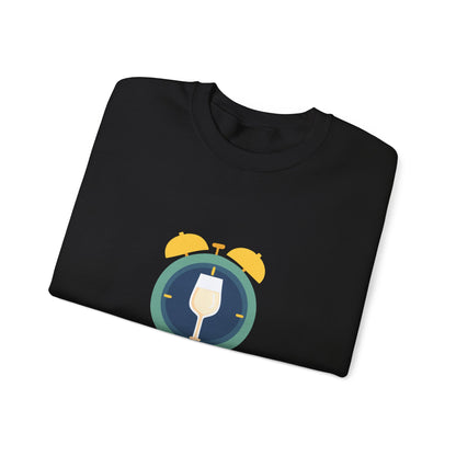 Time for Wine (White Lovers) — Crewneck Sweatshirt