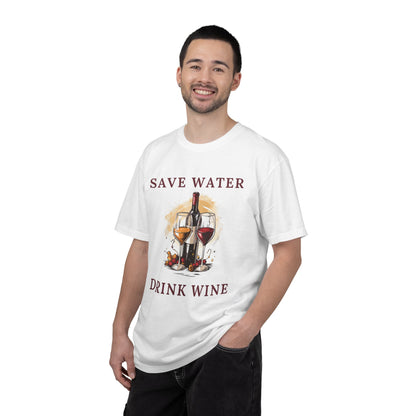 Save Water, Drink Wine — Heavyweight Tee