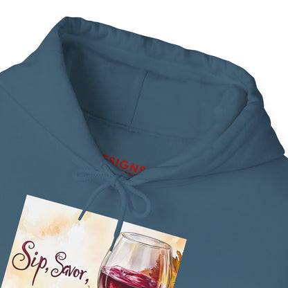 Sip Savor Repeat — Hoodie