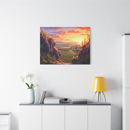 Luscious Grapes — Canvas Wall Art