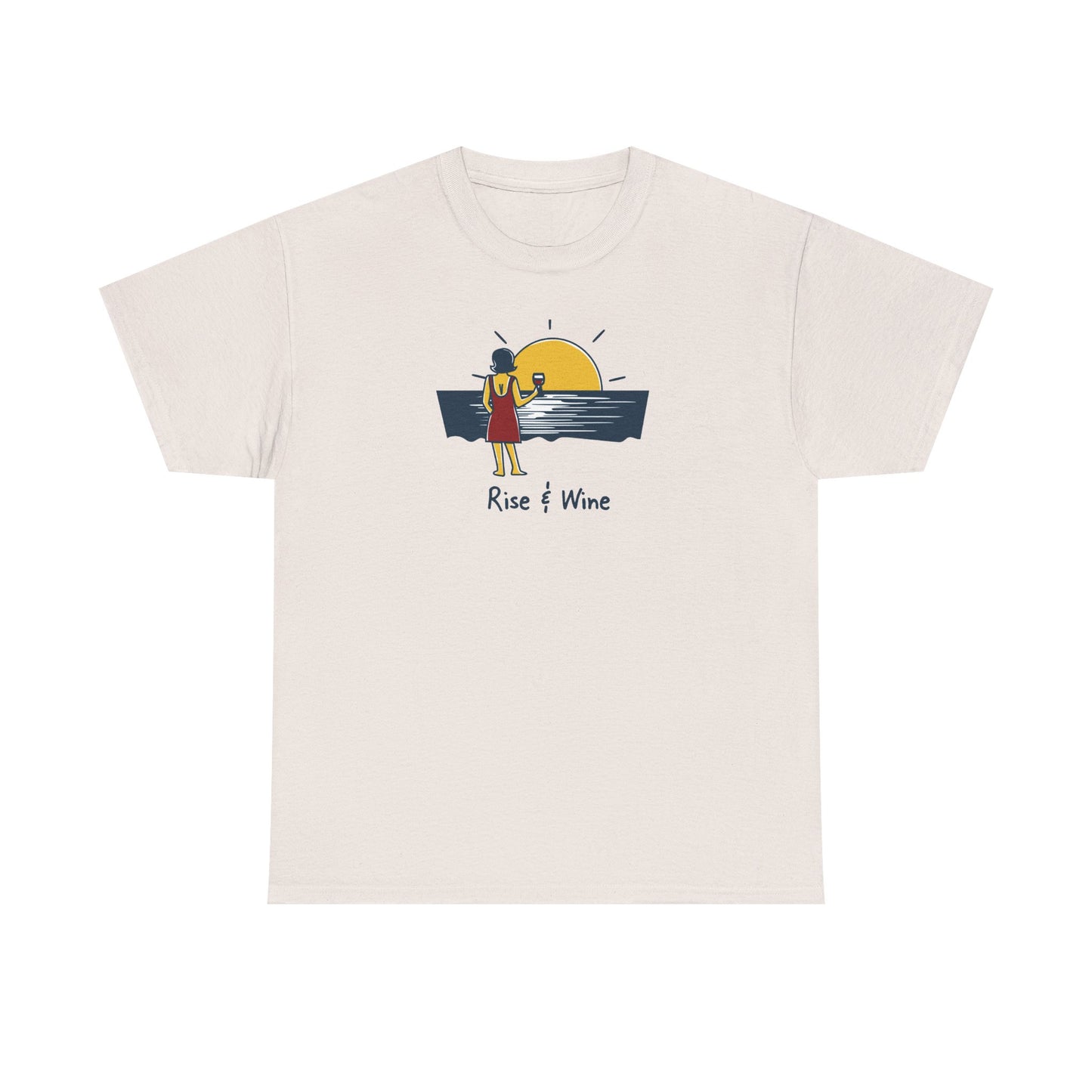 Rise & Wine — Doodle Tee