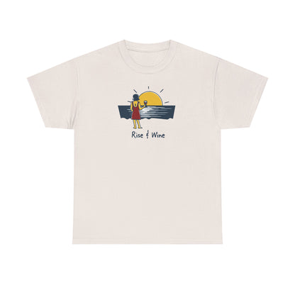 Rise & Wine — Doodle Tee