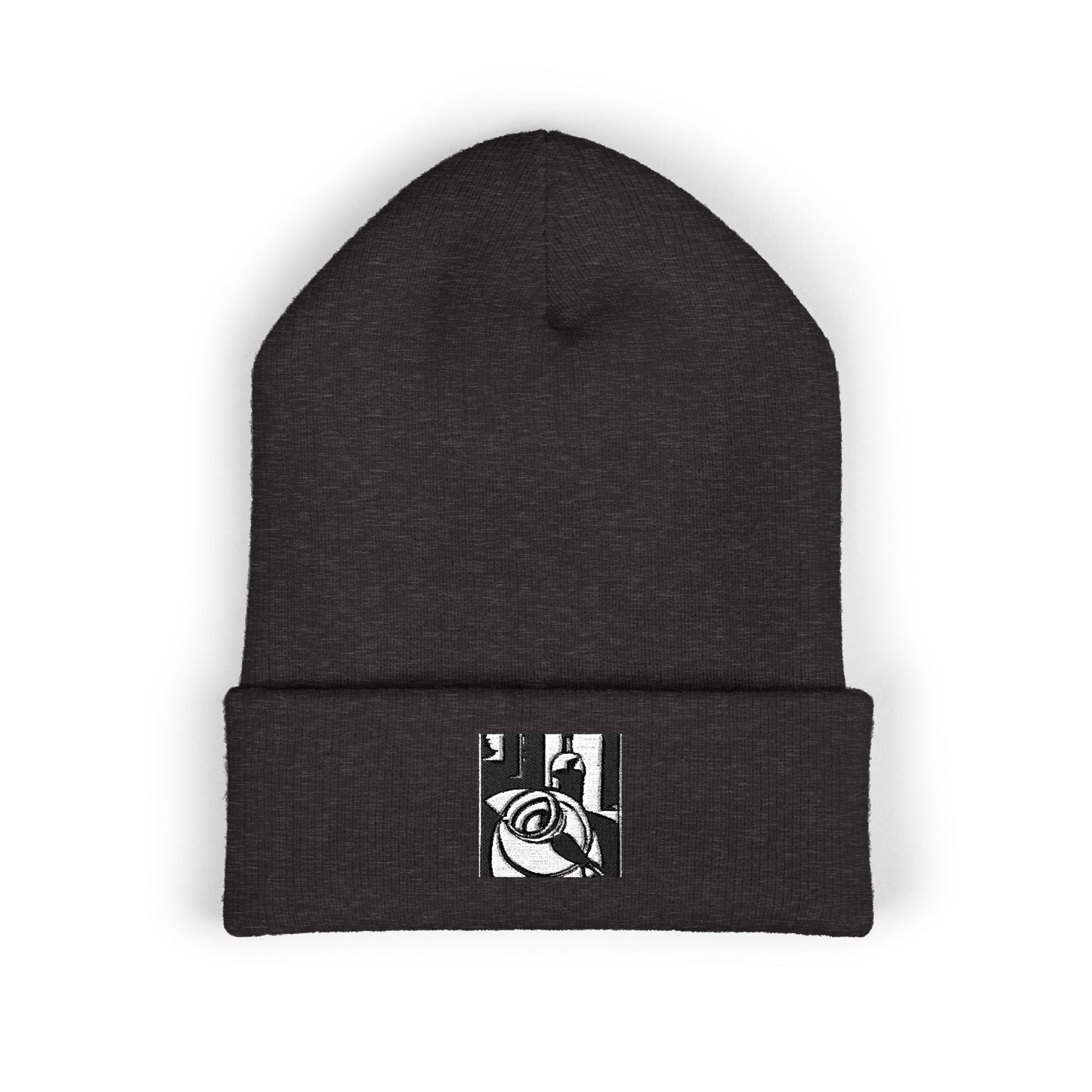 Abstract — Embroidered Beanie