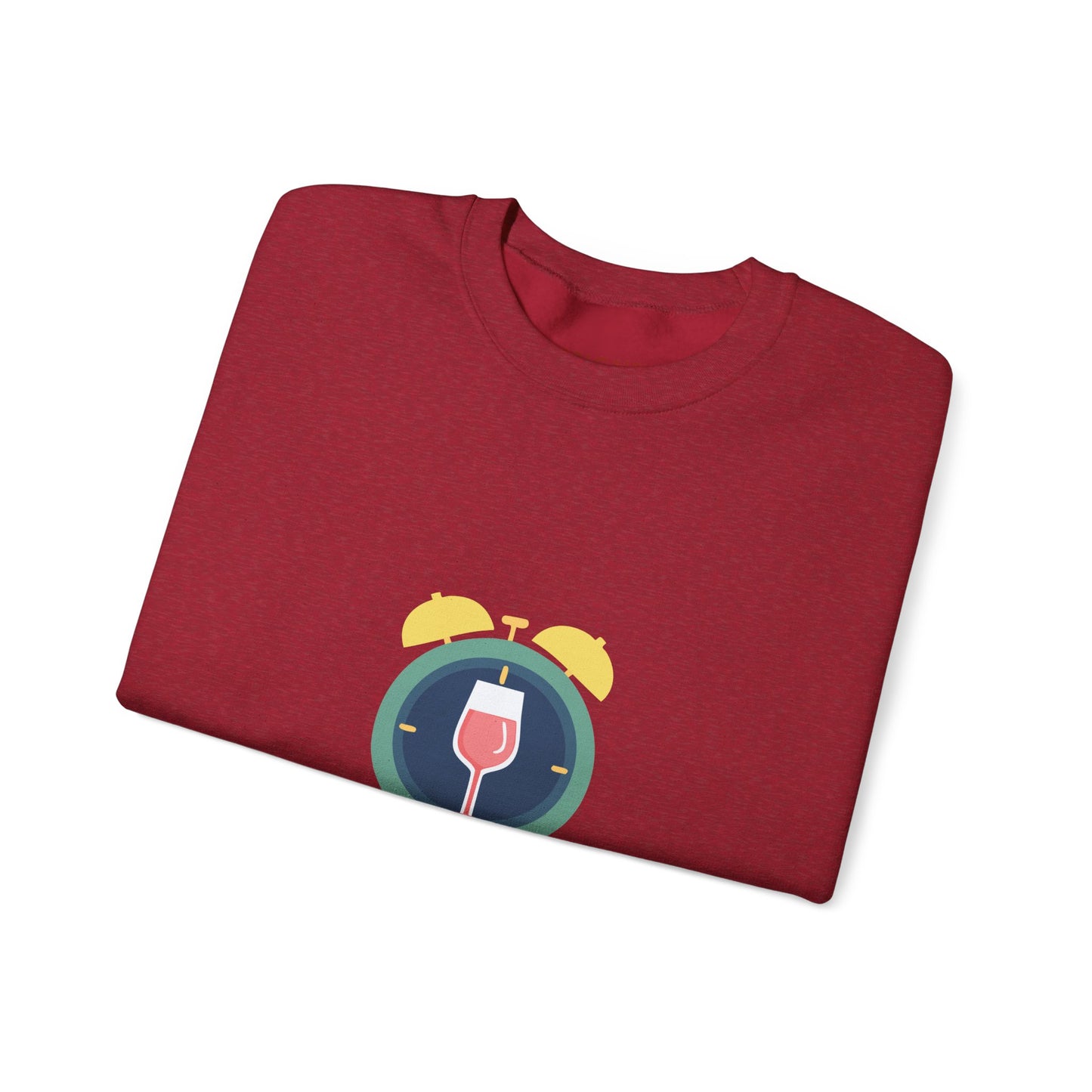 Time for Wine (Red Lovers) — Crewneck Sweatshirt