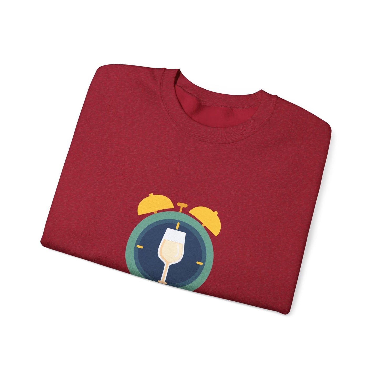 Time for Wine (White Lovers) — Crewneck Sweatshirt