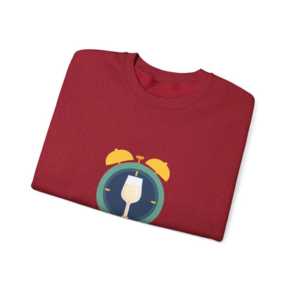 Time for Wine (White Lovers) — Crewneck Sweatshirt