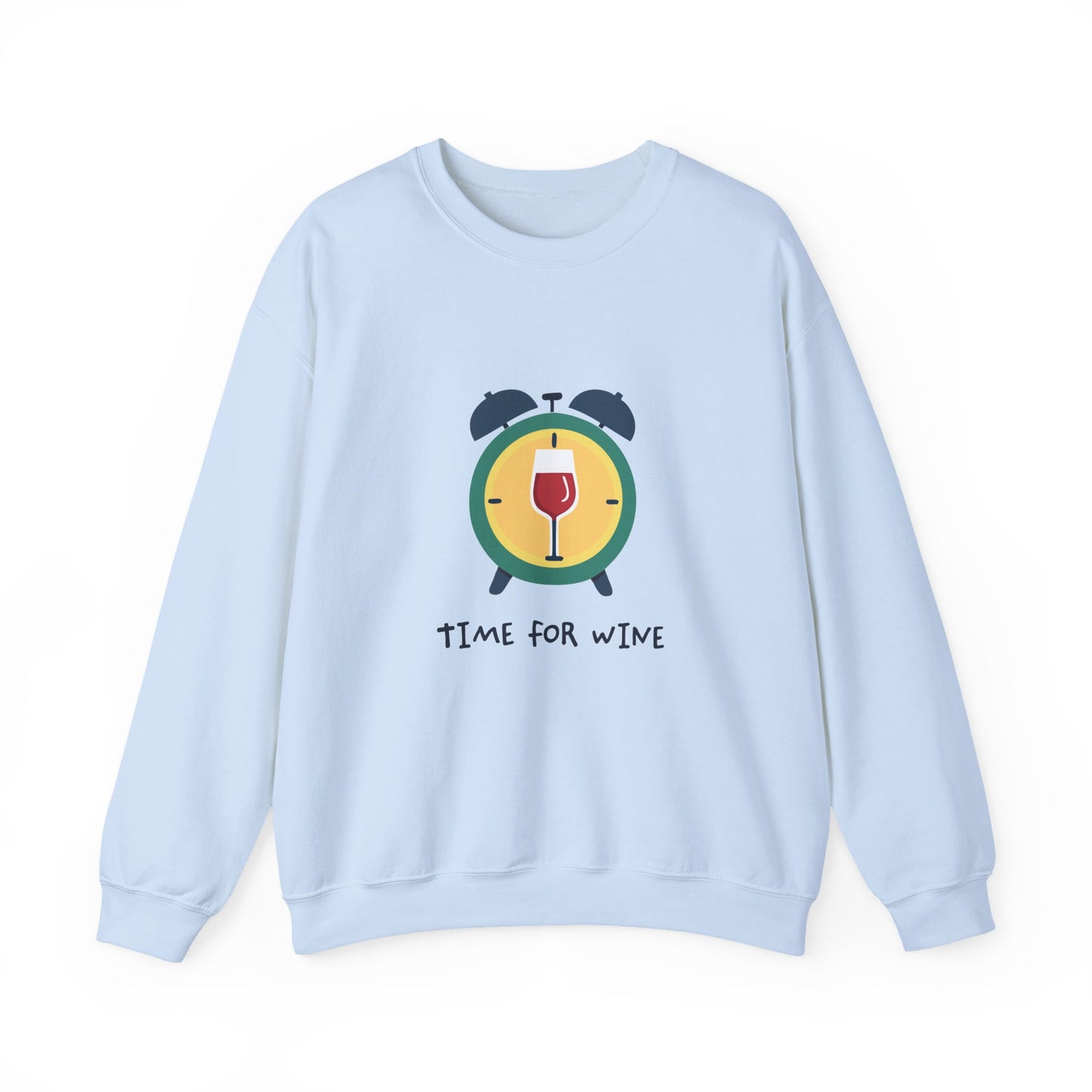 Time for Wine (Red Lovers) — Crewneck Sweatshirt