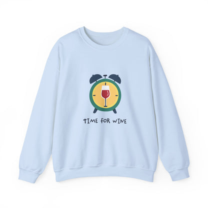 Time for Wine (Red Lovers) — Crewneck Sweatshirt