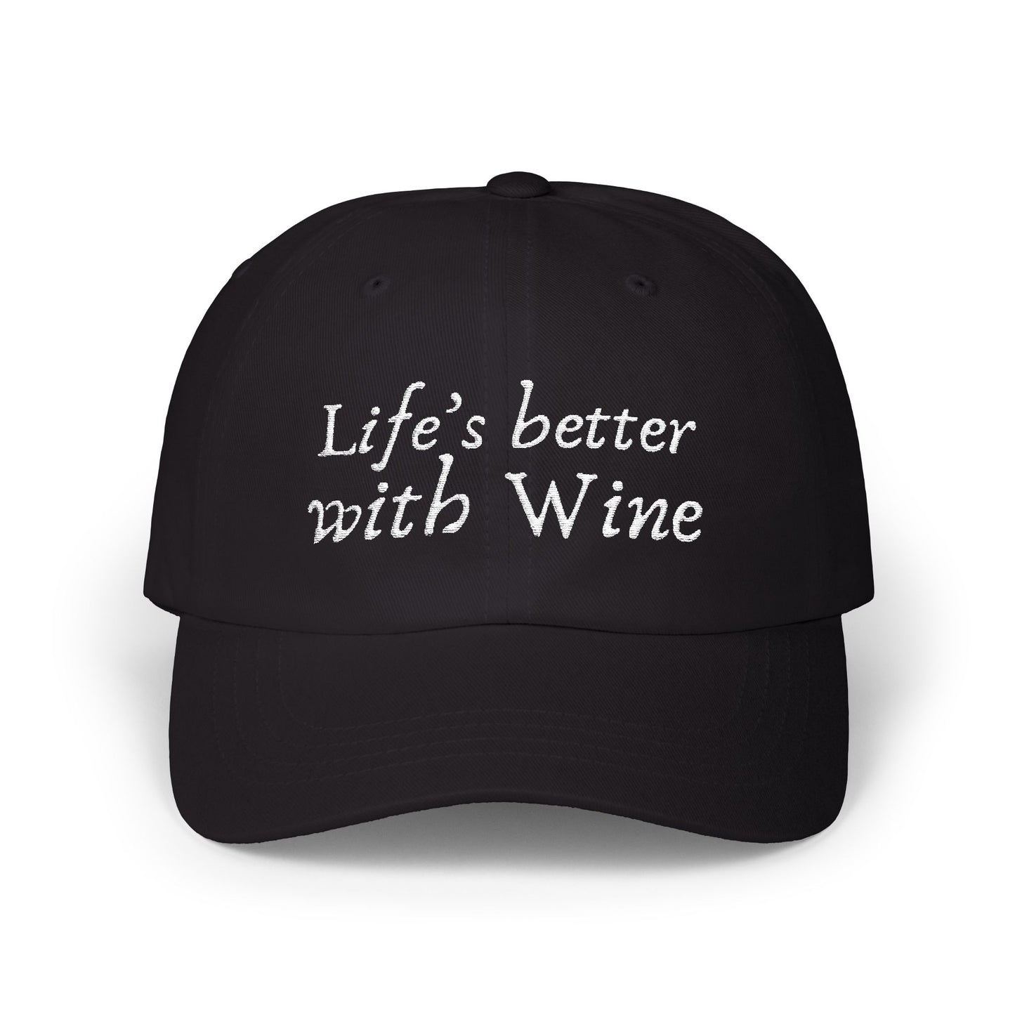Life's Better with Wine — Classic Cap (Colors)