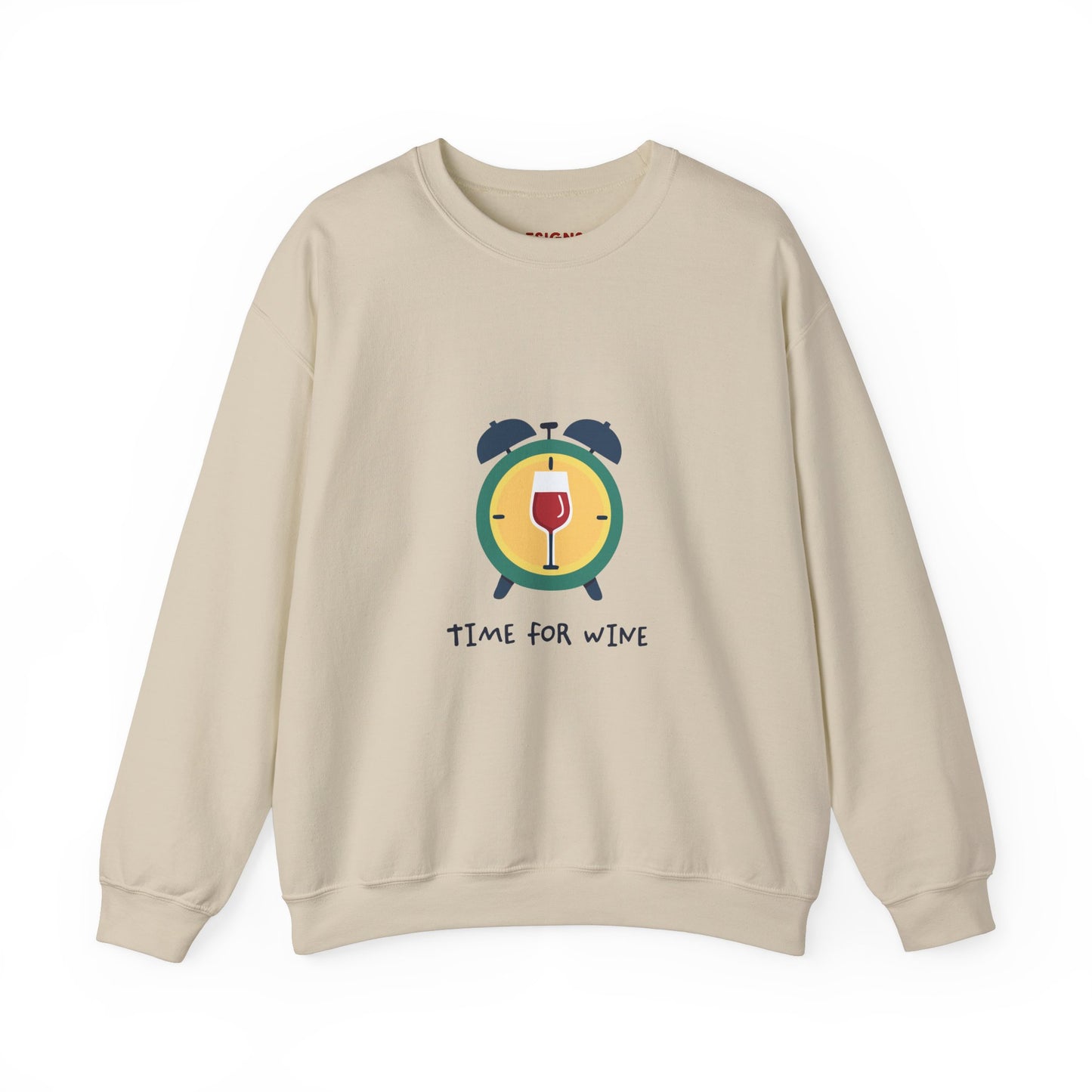 Time for Wine (Red Lovers) — Crewneck Sweatshirt