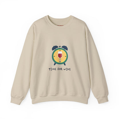 Time for Wine (Red Lovers) — Crewneck Sweatshirt