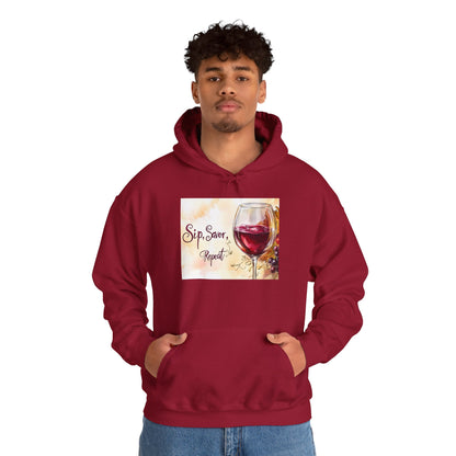 Sip Savor Repeat — Hoodie
